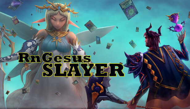 Imagen de la cápsula de "RnGesus Slayer" que utilizó RoboStreamer para las transmisiones en Steam