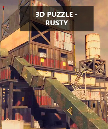 3D PUZZLE - Rusty