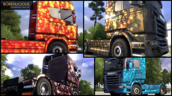 скриншот Euro Truck Simulator 2 - Flip Paint Designs 4