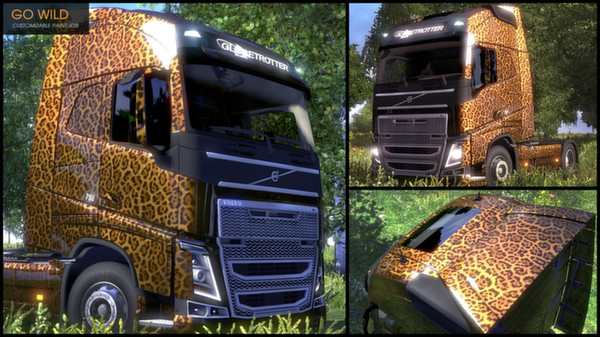 скриншот Euro Truck Simulator 2 - Flip Paint Designs 5