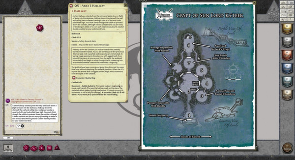 Fantasy Grounds - 3.5E/PFRPG: A01: Crypt of the Sun Lord for steam Fantasy Grounds - 3.5E/PFRPG: A01: Crypt of the Sun Lord for steam