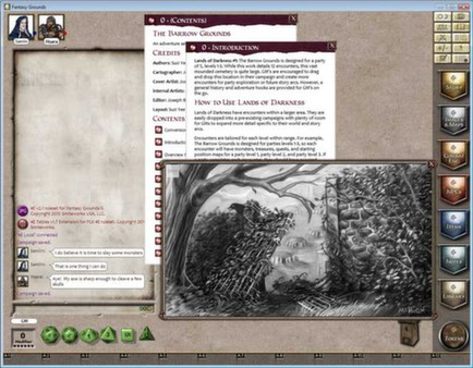 Fantasy Grounds - 4E: Lands of Darkness #1: The Barrow Grounds