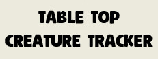 Table Top Creature Tracker 게임 이미지