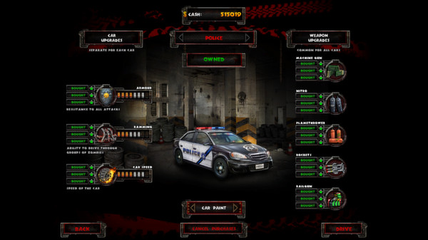 скриншот Zombie Driver HD Brutal Car Skins 1