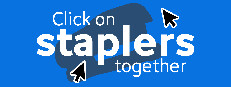 Click on staplers together