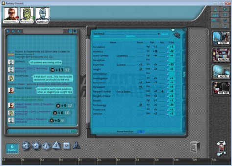 скриншот Fantasy Grounds - Mutants & Masterminds Ruleset 0