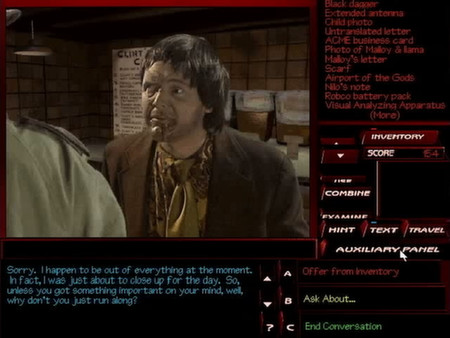 Tex Murphy: The Pandora Directive screenshot