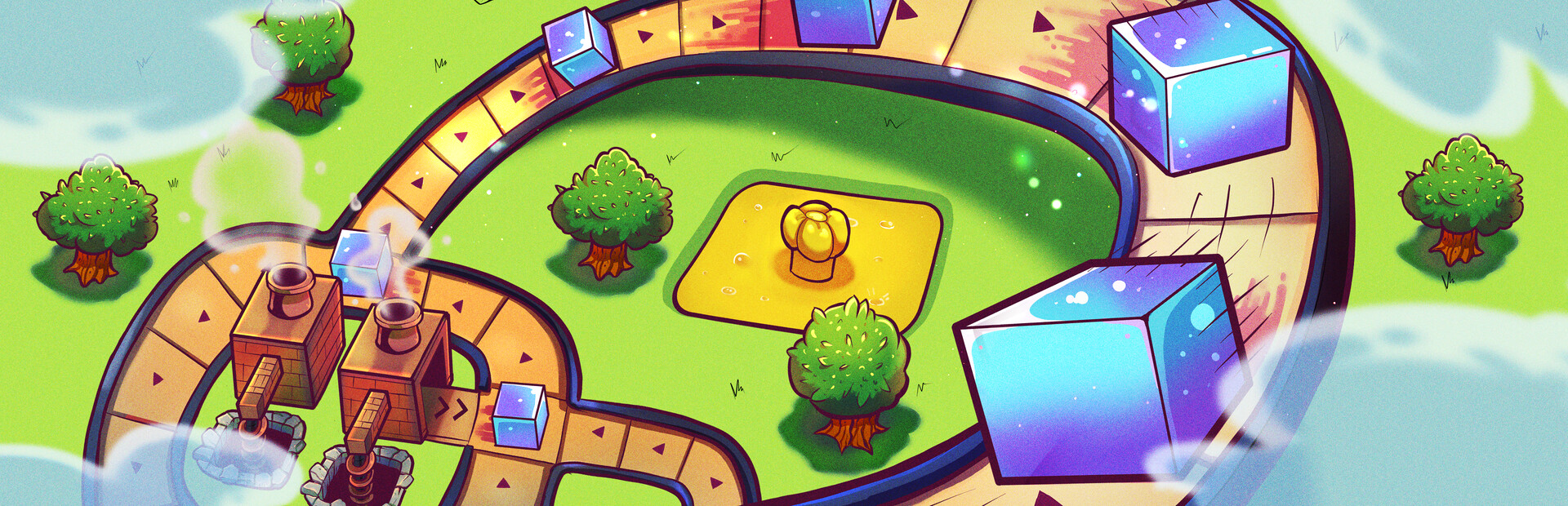 Library Hero - Steam library hero banner