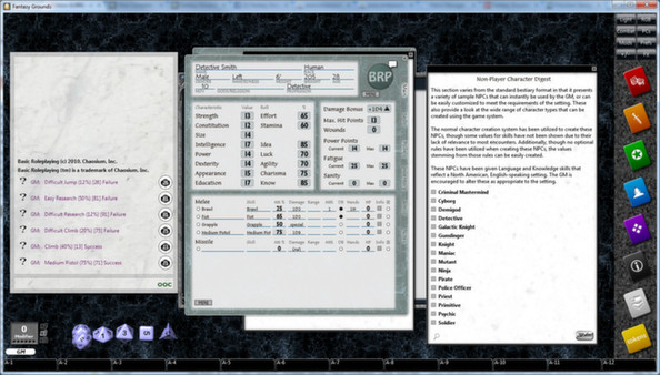 Fantasy Grounds - Basic Roleplaying (BRP) Ruleset