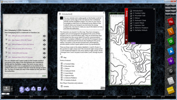скриншот Fantasy Grounds - Basic Roleplaying (BRP) Ruleset 0