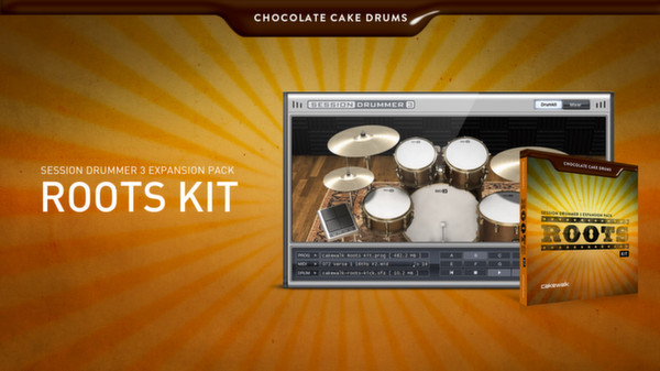 скриншот SONAR X3 - Chocolate Cake Drums: Roots Kit - For Session Drummer 3 0