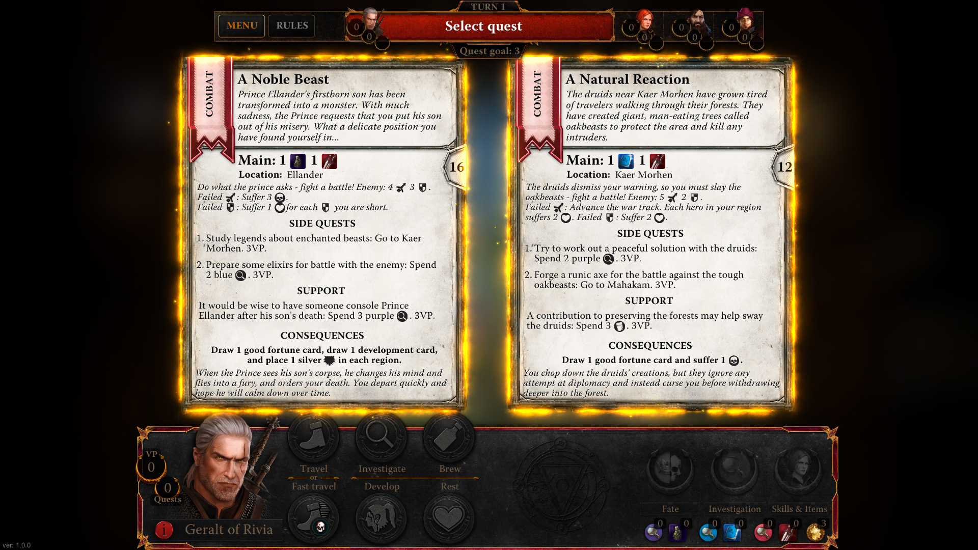 The Witcher Adventure Game screenshot 3