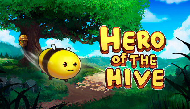 Imagen de la cápsula de "Hero of the Hive" que utilizó RoboStreamer para las transmisiones en Steam