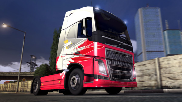 скриншот Euro Truck Simulator 2 - Polish Paint Jobs Pack 4