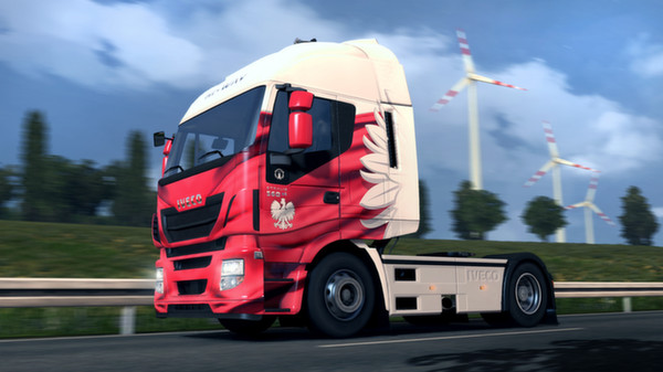 скриншот Euro Truck Simulator 2 - Polish Paint Jobs Pack 2