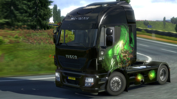 скриншот Euro Truck Simulator 2 - Fantasy Paint Jobs Pack 3