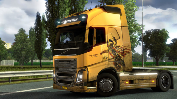 скриншот Euro Truck Simulator 2 - Fantasy Paint Jobs Pack 4