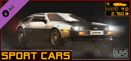 World of Guns: 4 Cars Pack banner image