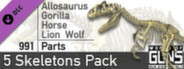 World of Guns: 5 Skeletons Pack