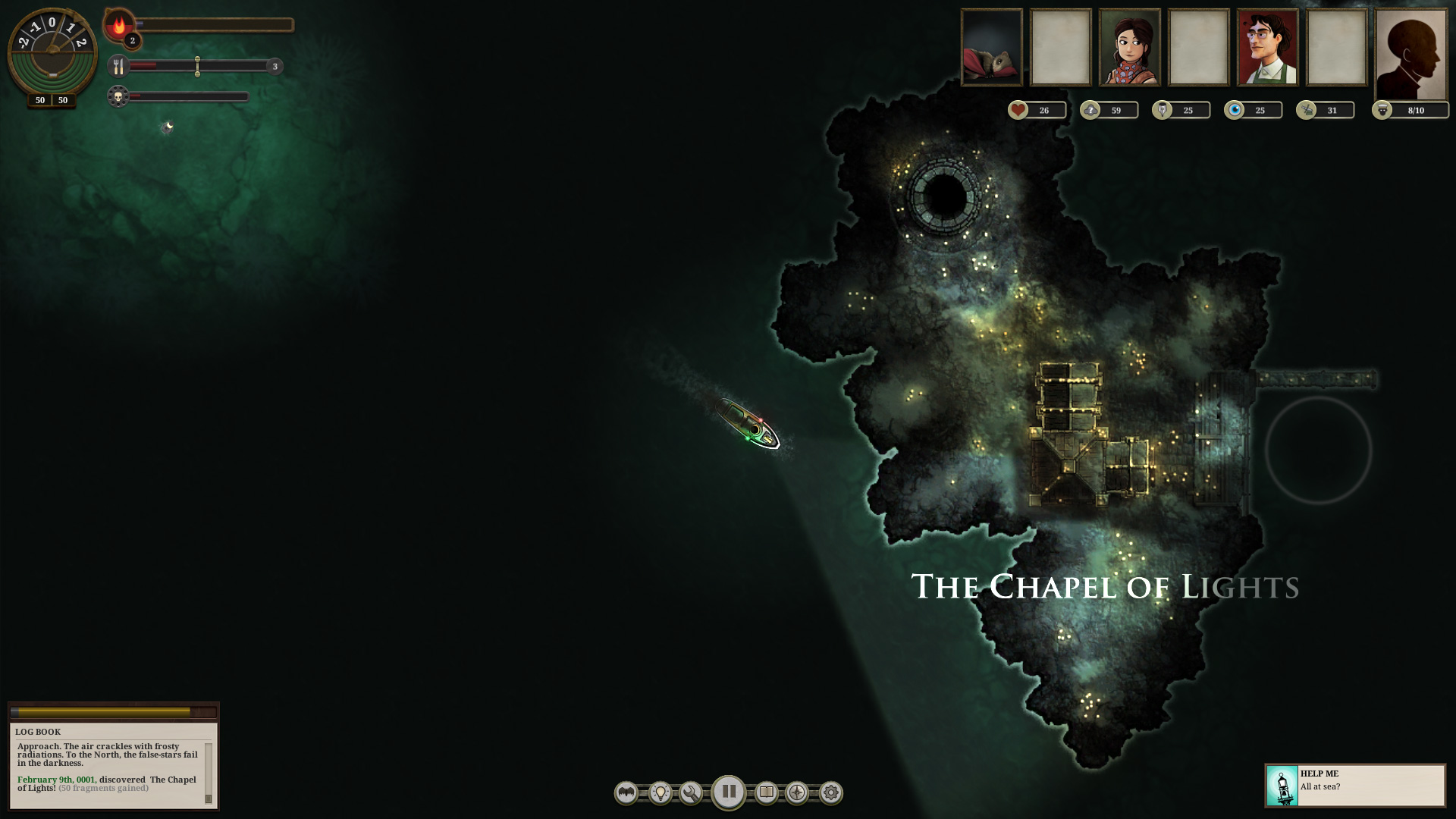 SUNLESS SEA 2 2 7 3165 ENG GNU Linux Wine jc141