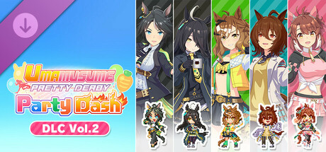 Umamusume: Pretty Derby – Party Dash - DLC Vol. 2: Team Geranium banner image