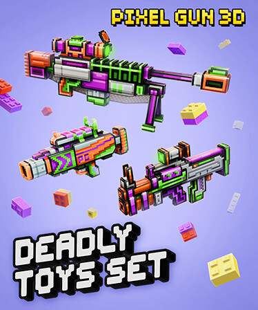 Pixel Gun 3D - Deadly Toys Set