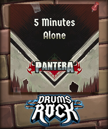 Drums Rock: Pantera - '5 Minutes Alone'