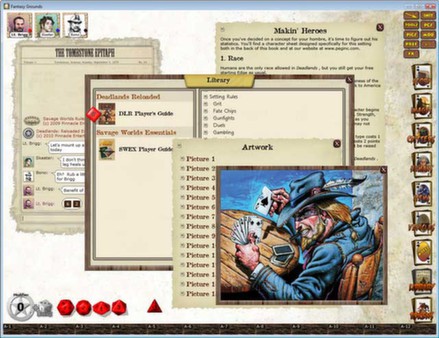 скриншот Fantasy Grounds - Deadlands Reloaded: For Whom the Whistle Blows 3