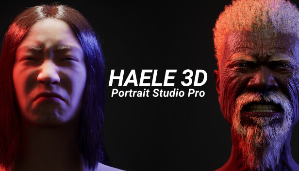 Imagen de la cápsula de "HAELE 3D - Portrait Studio Pro - Drawing References" que utilizó RoboStreamer para las transmisiones en Steam