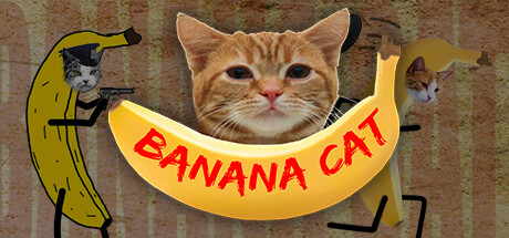 Steam header art for Banana Cat