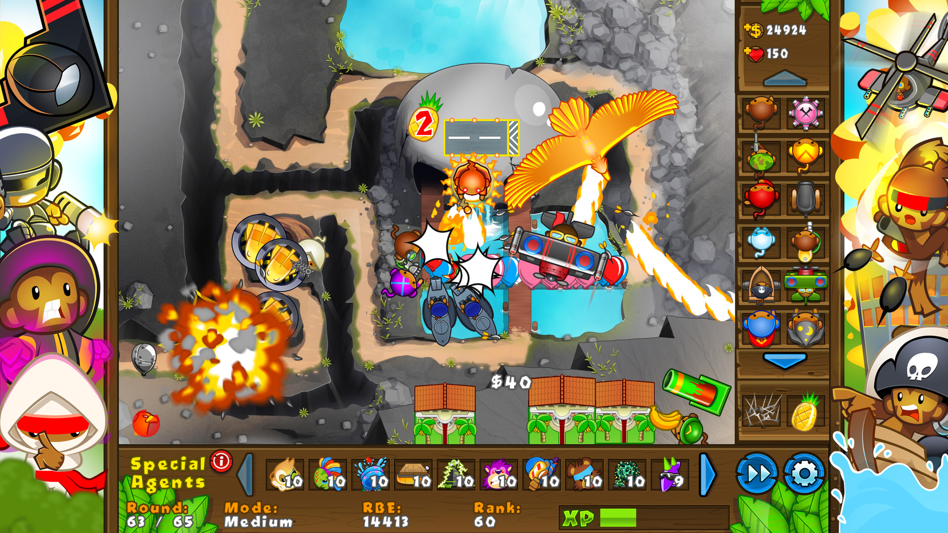 Bloons Tower Defense 5 Available At Poki.com