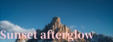 Sunset afterglow 게임 이미지