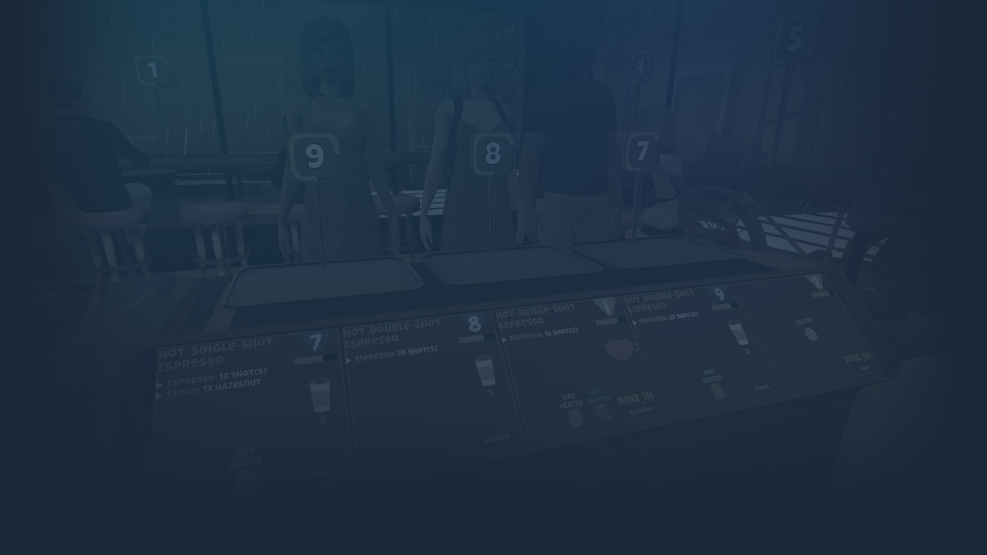 Coffee Quest VR background