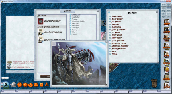 Fantasy Grounds - Savage Worlds: Hellfrost Bestiary for steam Fantasy Grounds - Savage Worlds: Hellfrost Bestiary for steam