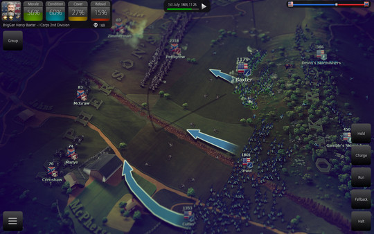 скриншот Ultimate General: Gettysburg 1