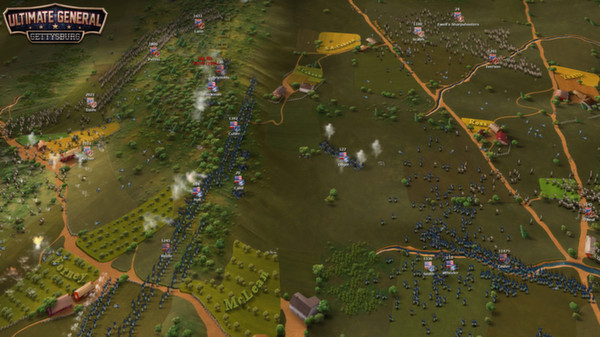 Ultimate General: Gettysburg скриншот