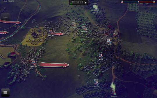 скриншот Ultimate General: Gettysburg 3