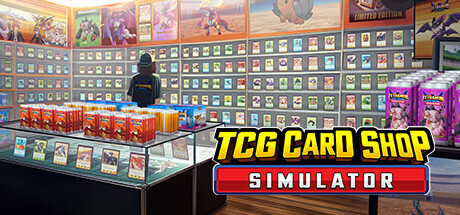 Steam header art for TCG Card Shop Simulator