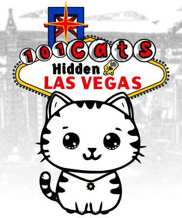 101 Cats Hidden in Las Vegas