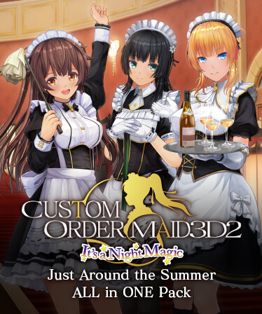 CUSTOM ORDER MAID 3D2 It's a Night Magic Just Around the Summer ALL in ONE Pack