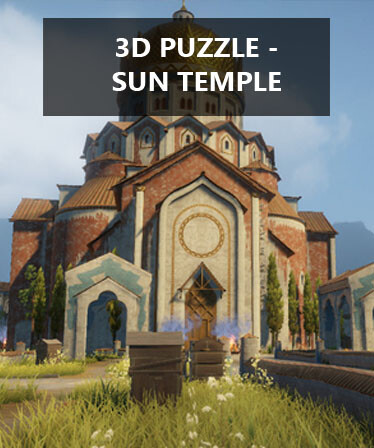 3D PUZZLE - Sun Temple