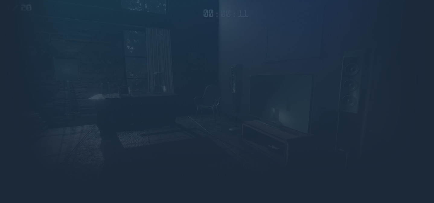 3D PUZZLE - Bedroom background