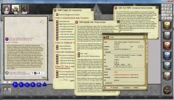 скриншот Fantasy Grounds - PFRPG Curse of the Sickled Hand 0