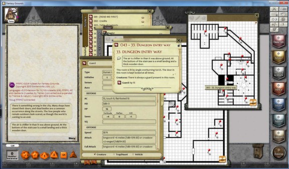 скриншот Fantasy Grounds - 3.5E/PFRPG 1 on 1 Adventure #2 0