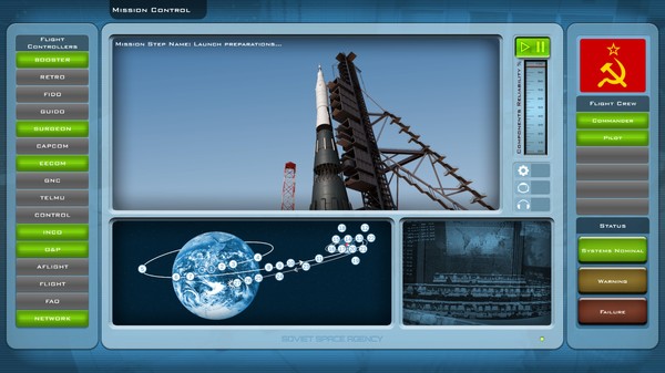 скриншот Buzz Aldrin's Space Program Manager 4