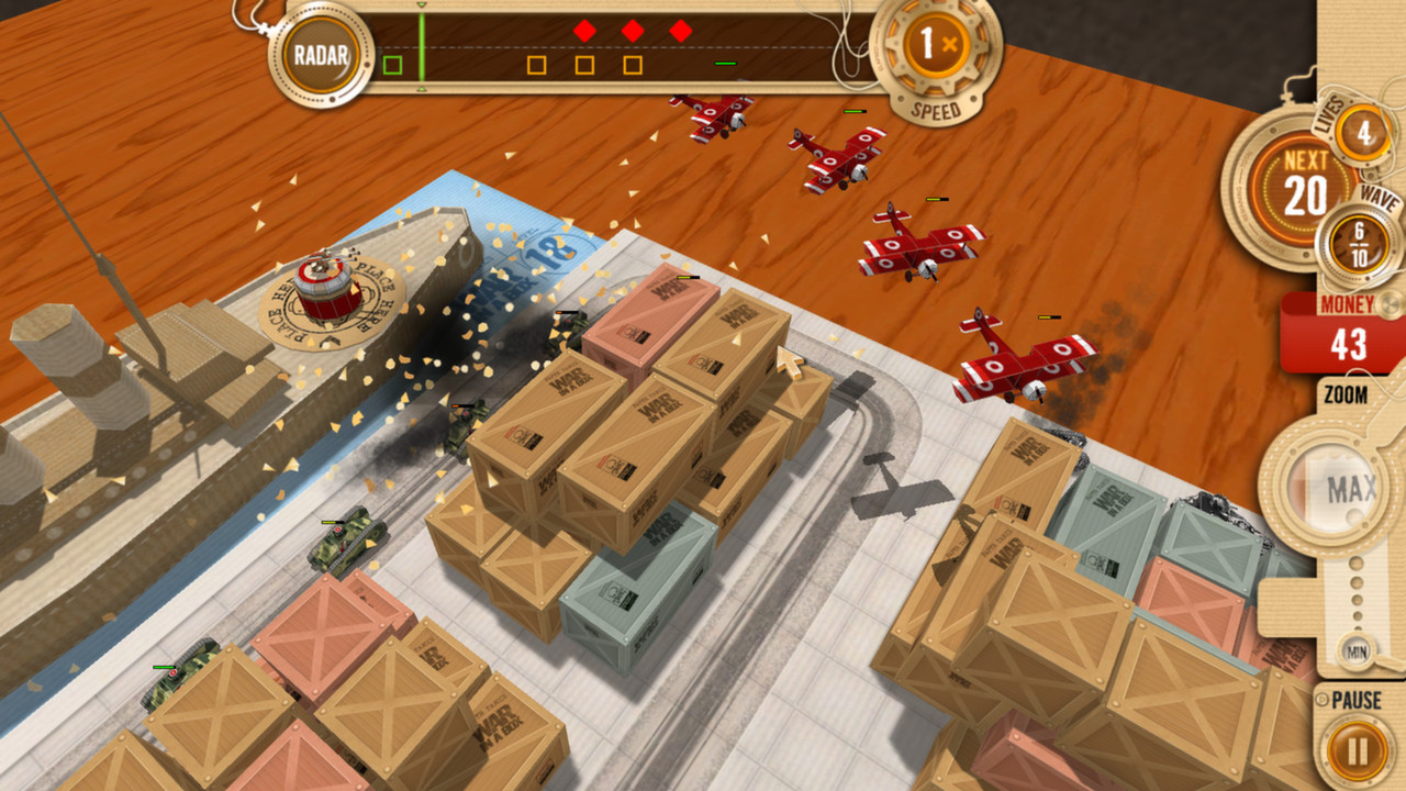 War in a Box: Paper Tanks - Tower Defence Fun for Ubuntu