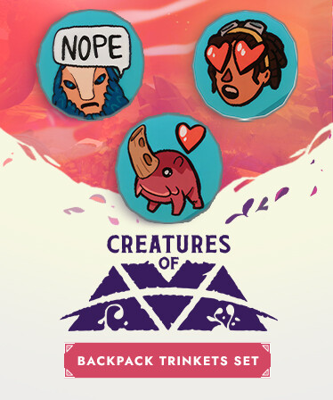 Creatures of Ava: Deluxe Backpack Trinkets Set