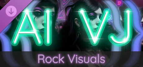 AI-VJ - Rock Visuals banner image