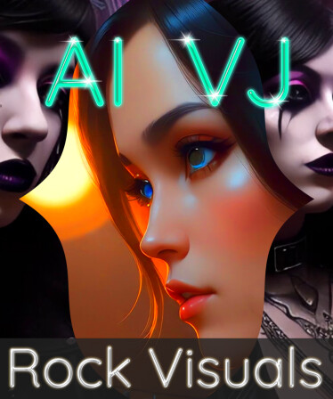 AI-VJ - Rock Visuals