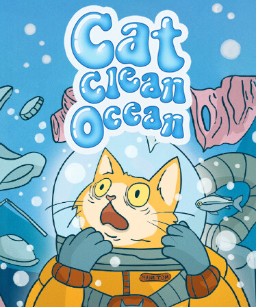 Cat Clean Ocean